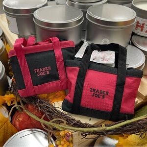Set of 2 Trader Joe’s Micro Tote with reusable grocery bag